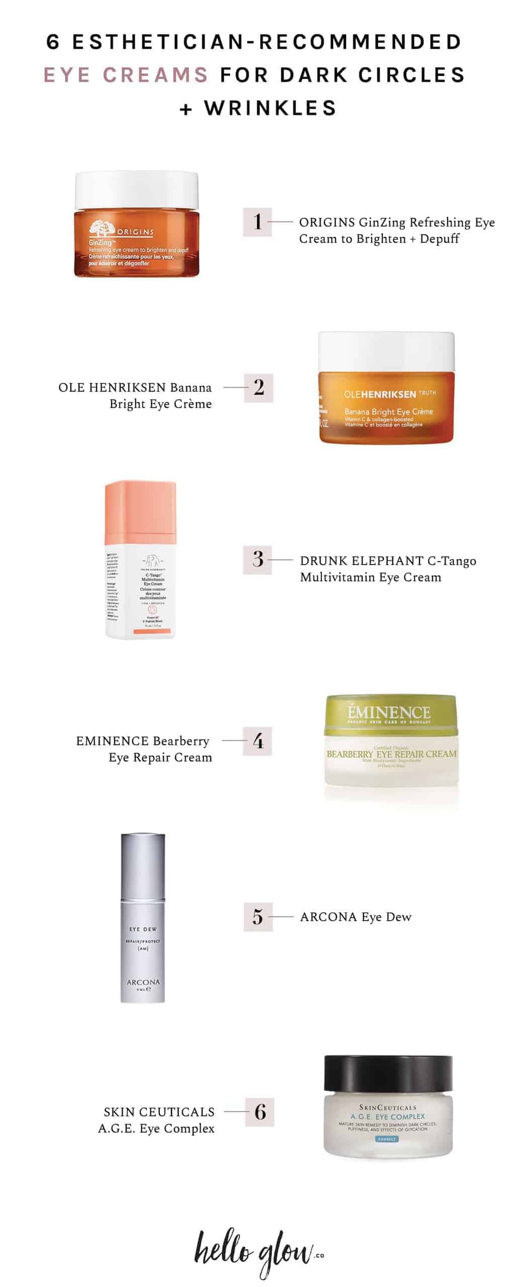 8 Esthetician-Advisable Eye Lotions for Darkish Circles + Wrinkles